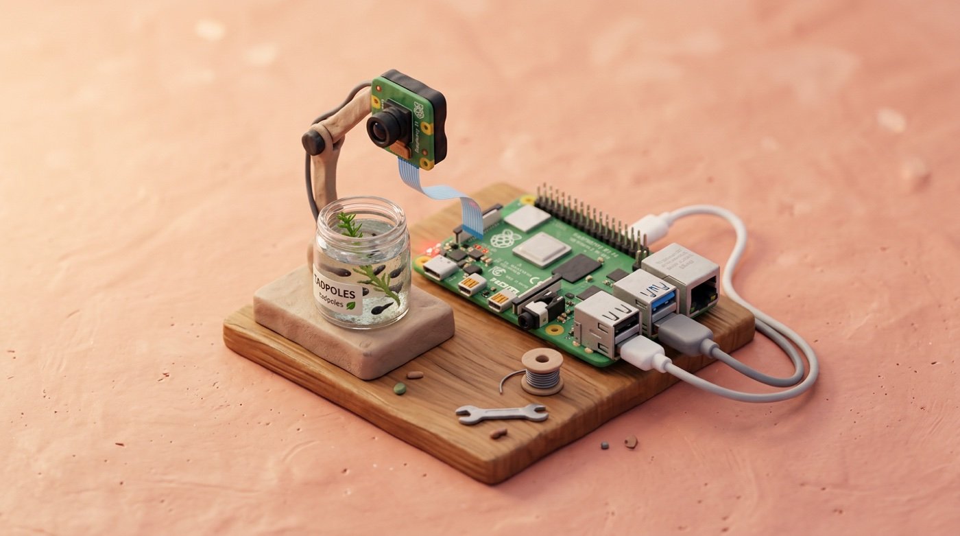 Building a Tadpole Camera with Raspberry Pi