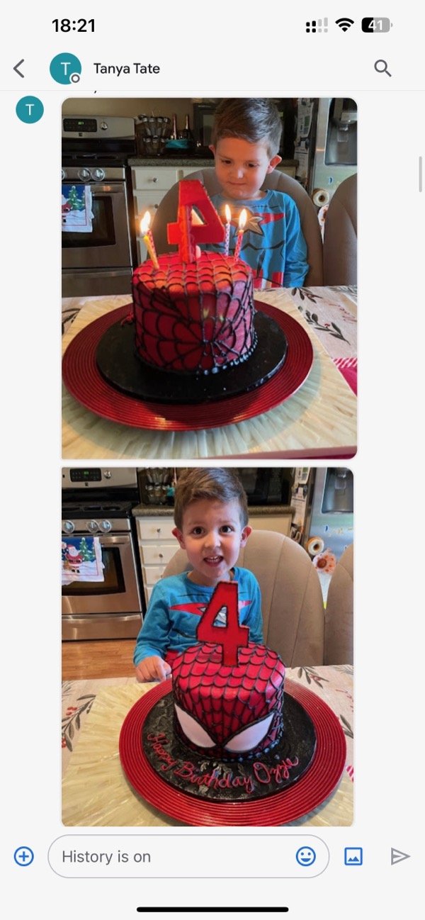 Spotting the chalkboard detail